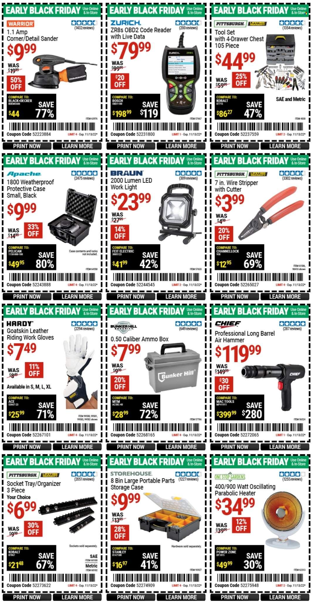 Harbor Freight Weekly Ad Flyer Specials October 31 to November 13, 2022
