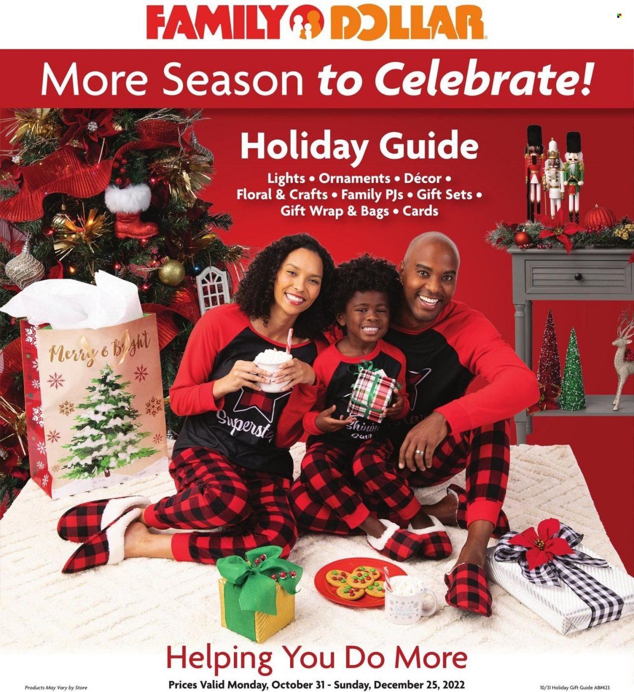 Family Dollar Weekly Ad Flyer Specials October 31 to December 25, 2022
