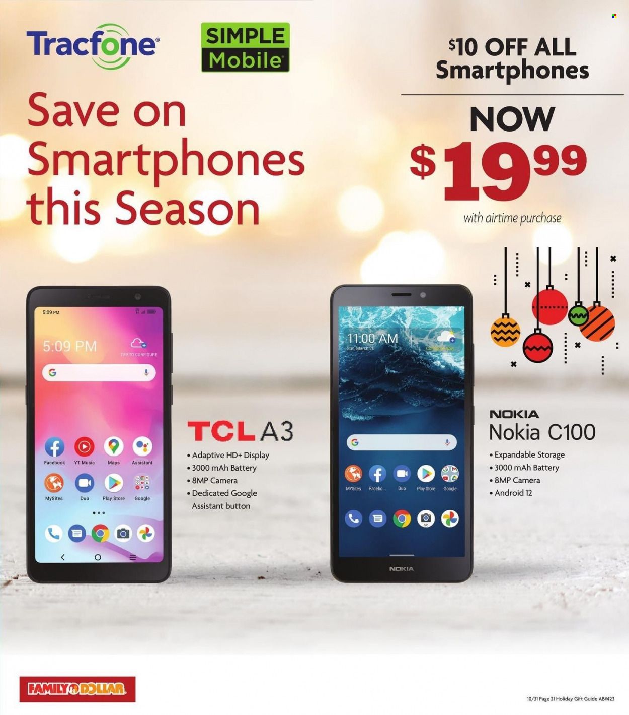 Family Dollar Weekly Ad Flyer Specials October 31 to December 25, 2022