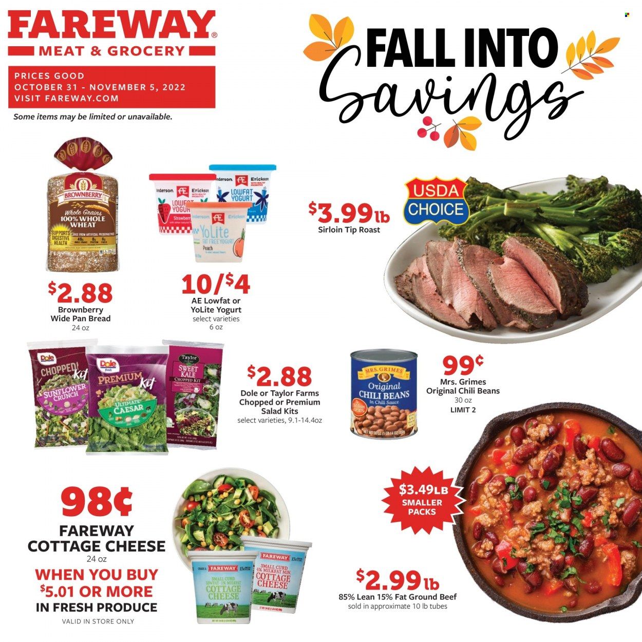 Fareway (IA) Weekly Ad Flyer Specials October 31 to November 5, 2022
