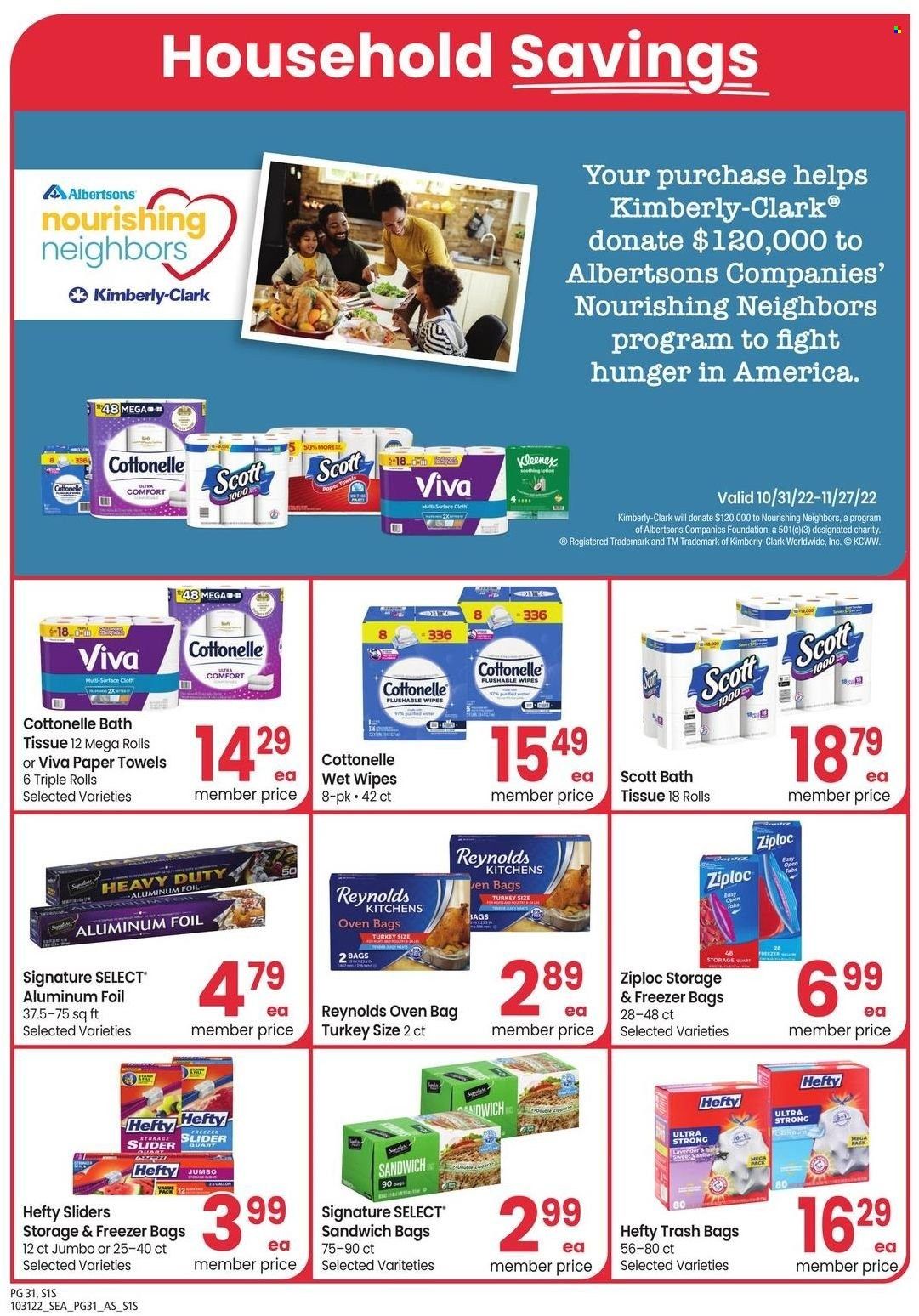 Safeway (WA) Weekly Ad Flyer Specials October 31 to November 27, 2022