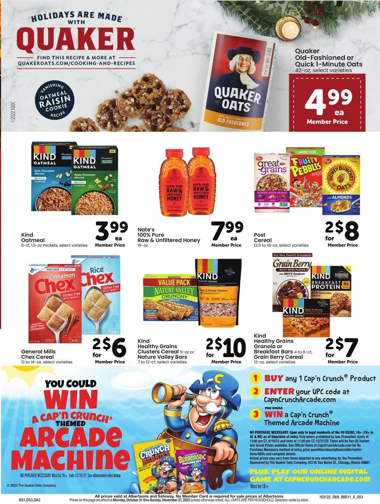 Safeway (CO) Weekly Ad Flyer Specials October 31 to November 27, 2022