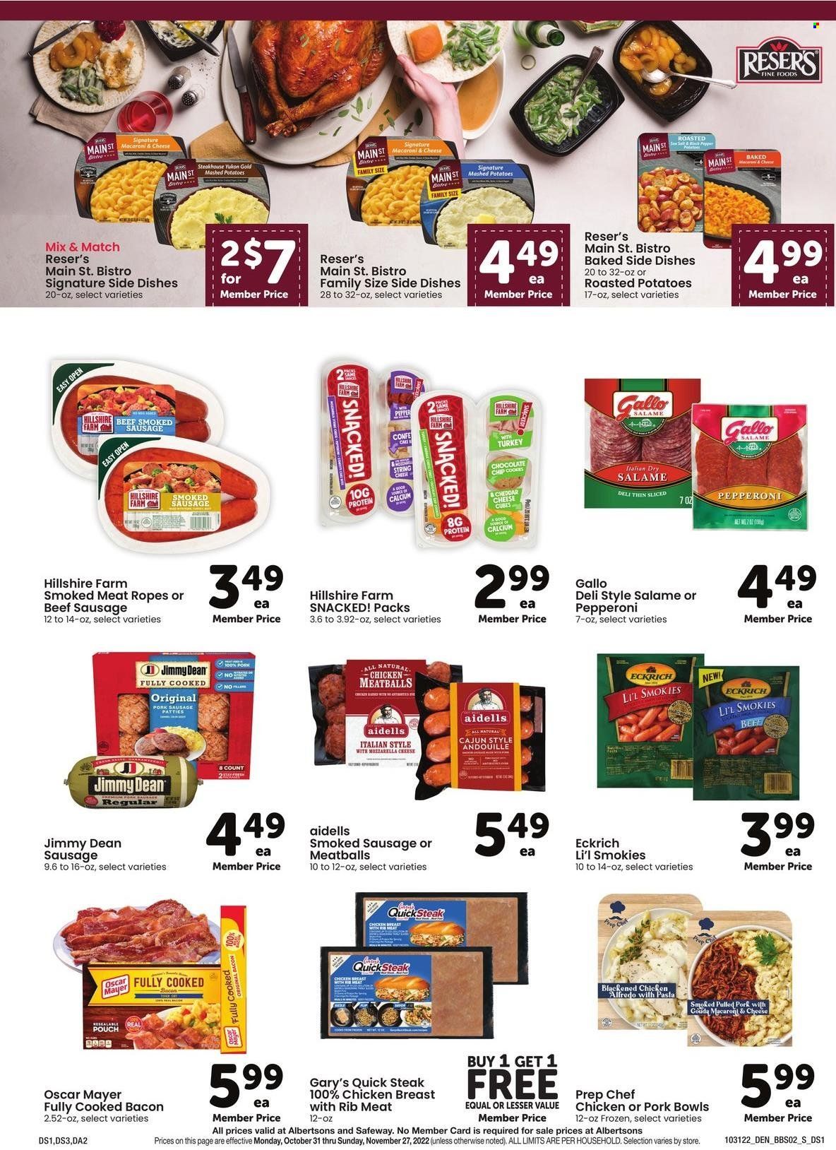 Safeway (SD) Weekly Ad Flyer Specials October 31 to November 27, 2022