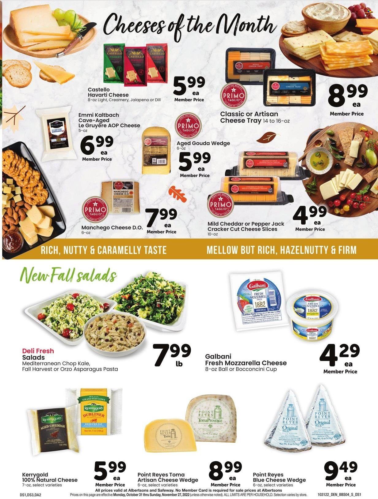 Safeway (SD) Weekly Ad Flyer Specials October 31 to November 27, 2022