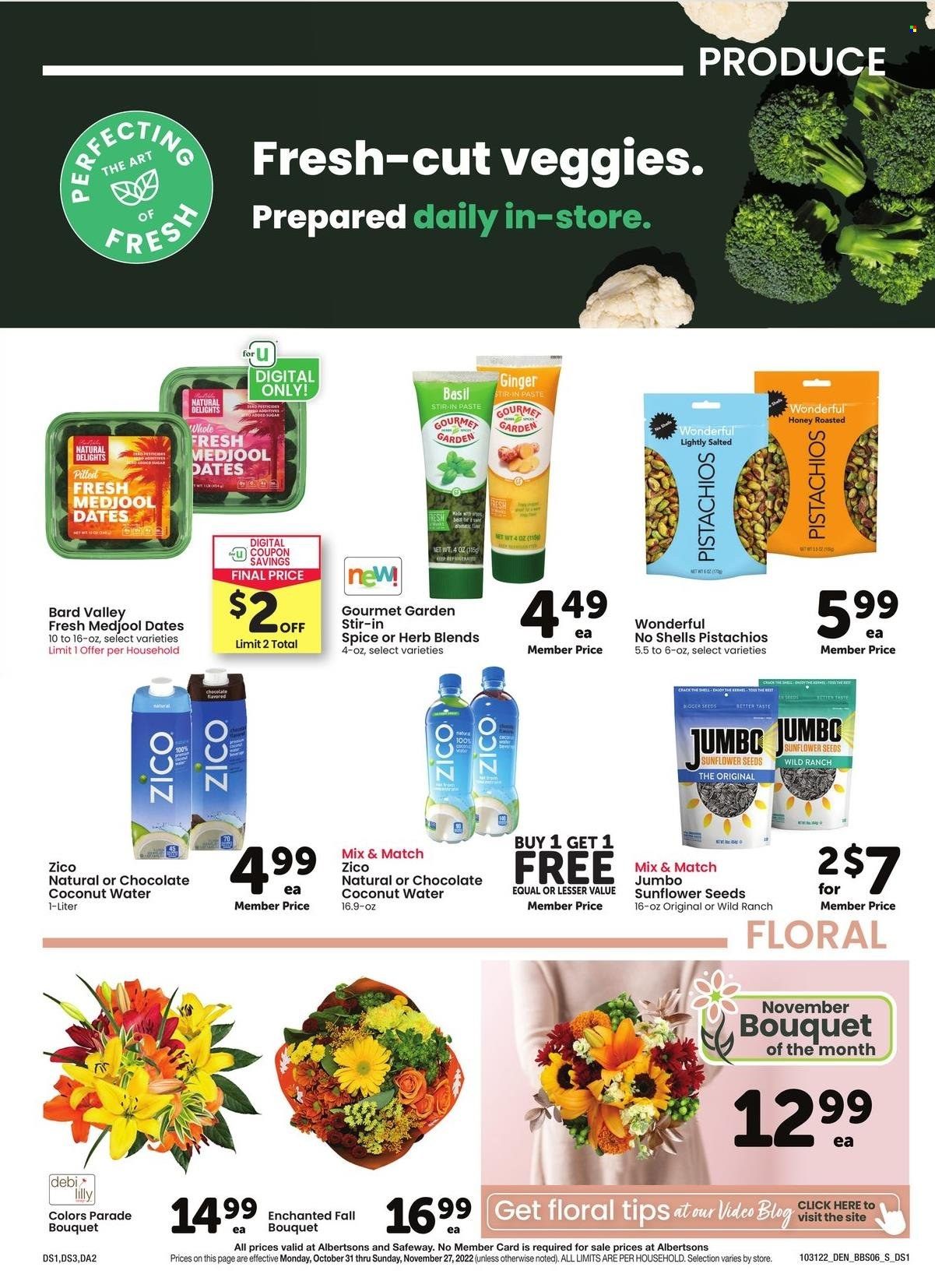 Safeway (SD) Weekly Ad Flyer Specials October 31 to November 27, 2022