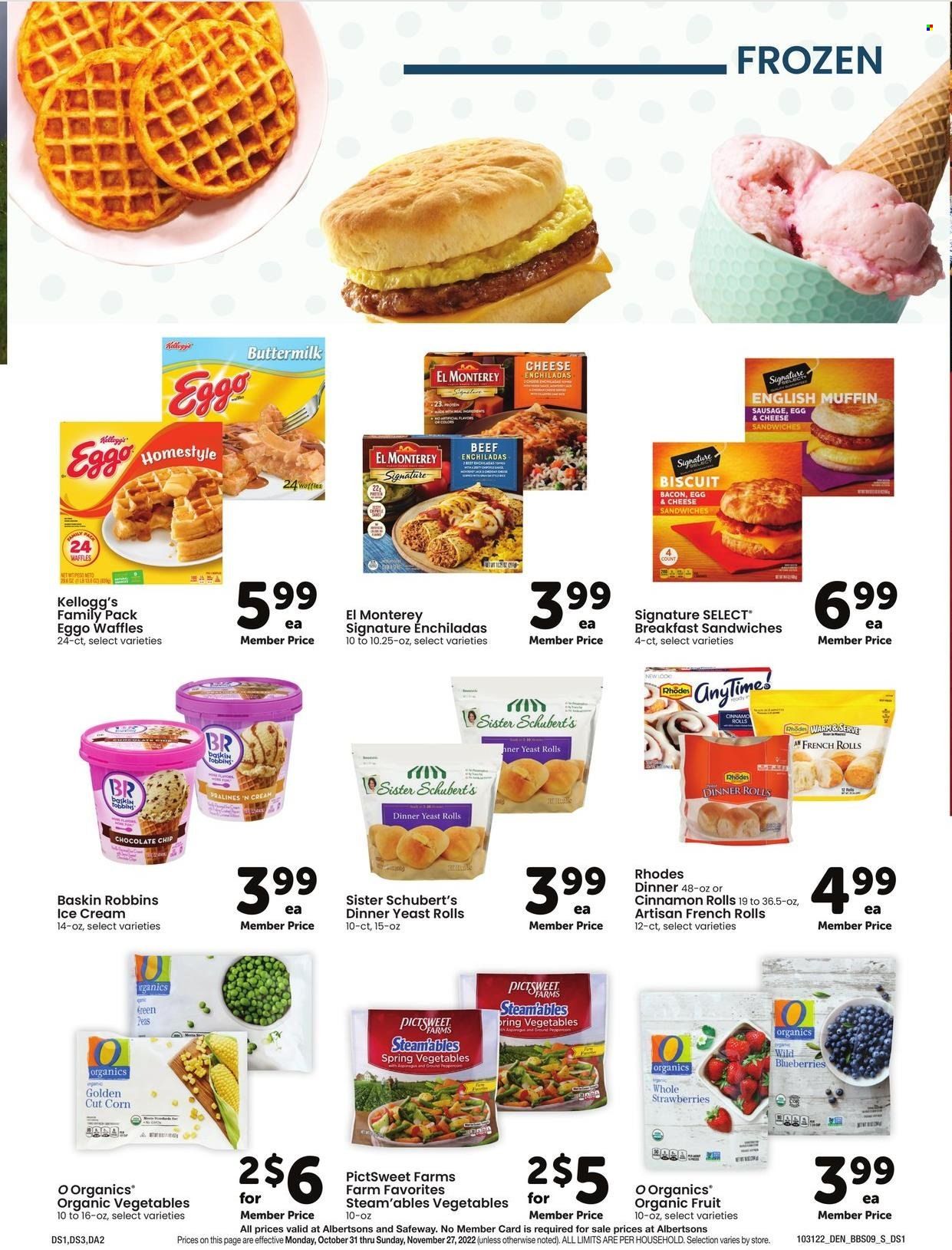 Safeway (SD) Weekly Ad Flyer Specials October 31 to November 27, 2022