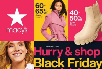 Macy's Weekly Ad Flyer Specials October 25 to November 26, 2022