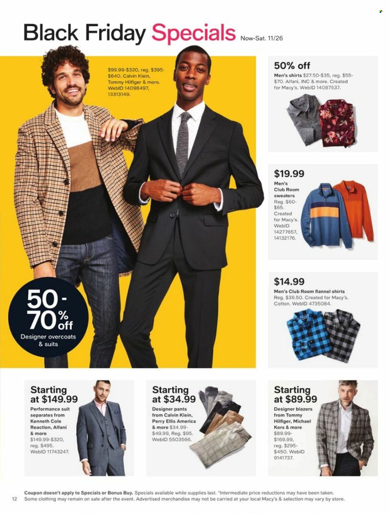 Macy's Weekly Ad Flyer Specials October 25 to November 26, 2022