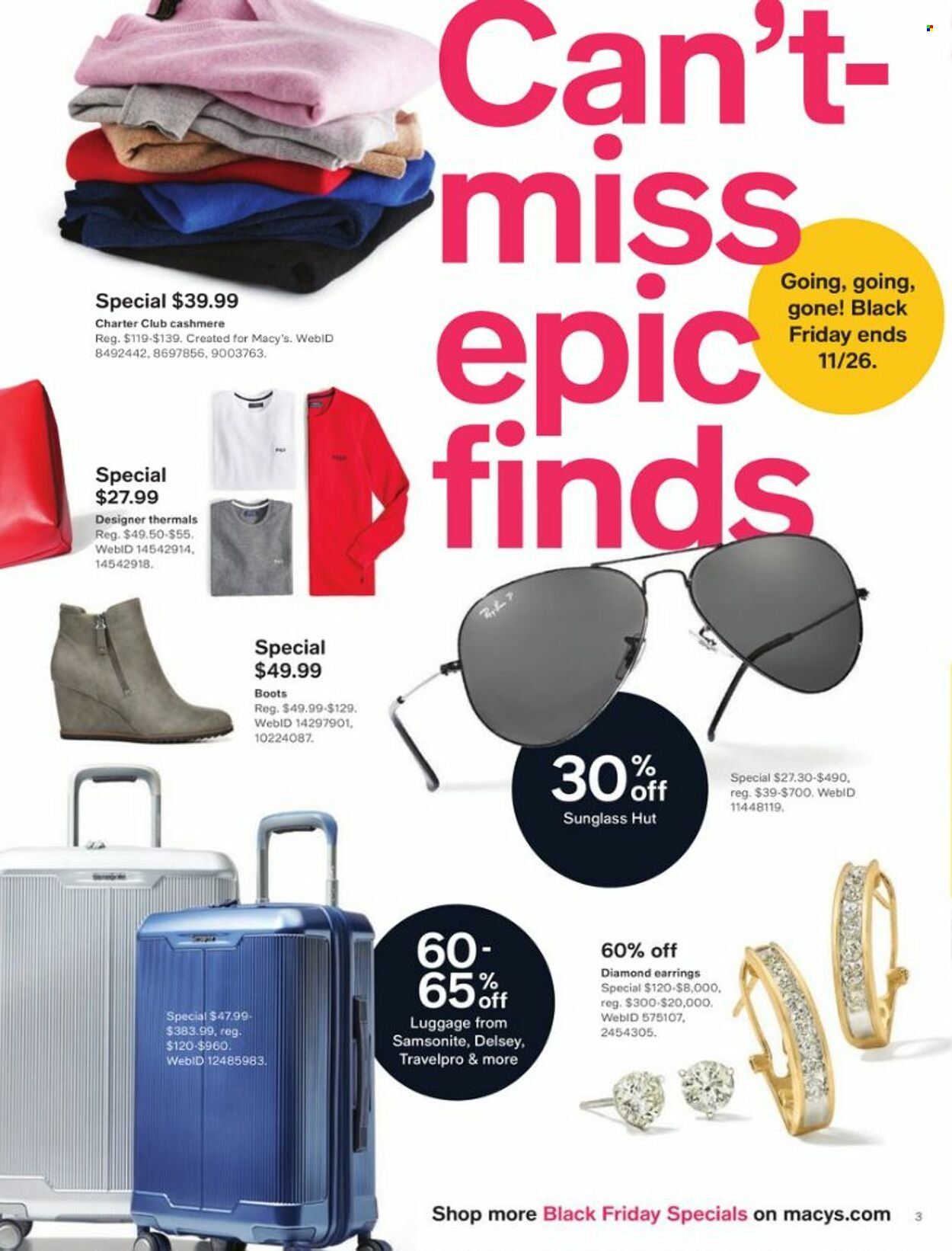 Macy's Weekly Ad Flyer Specials October 25 to November 26, 2022