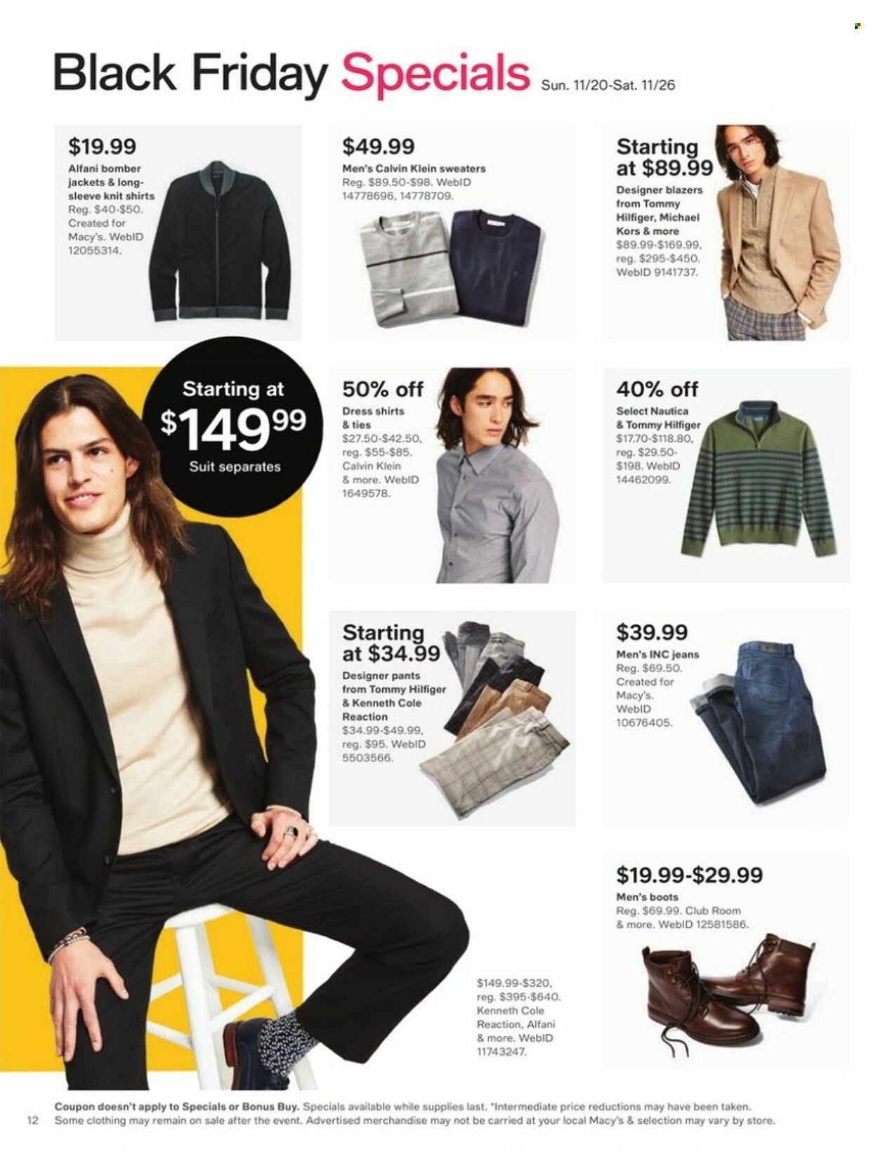 Macy's Weekly Ad Flyer Specials November 20 to November 26, 2022