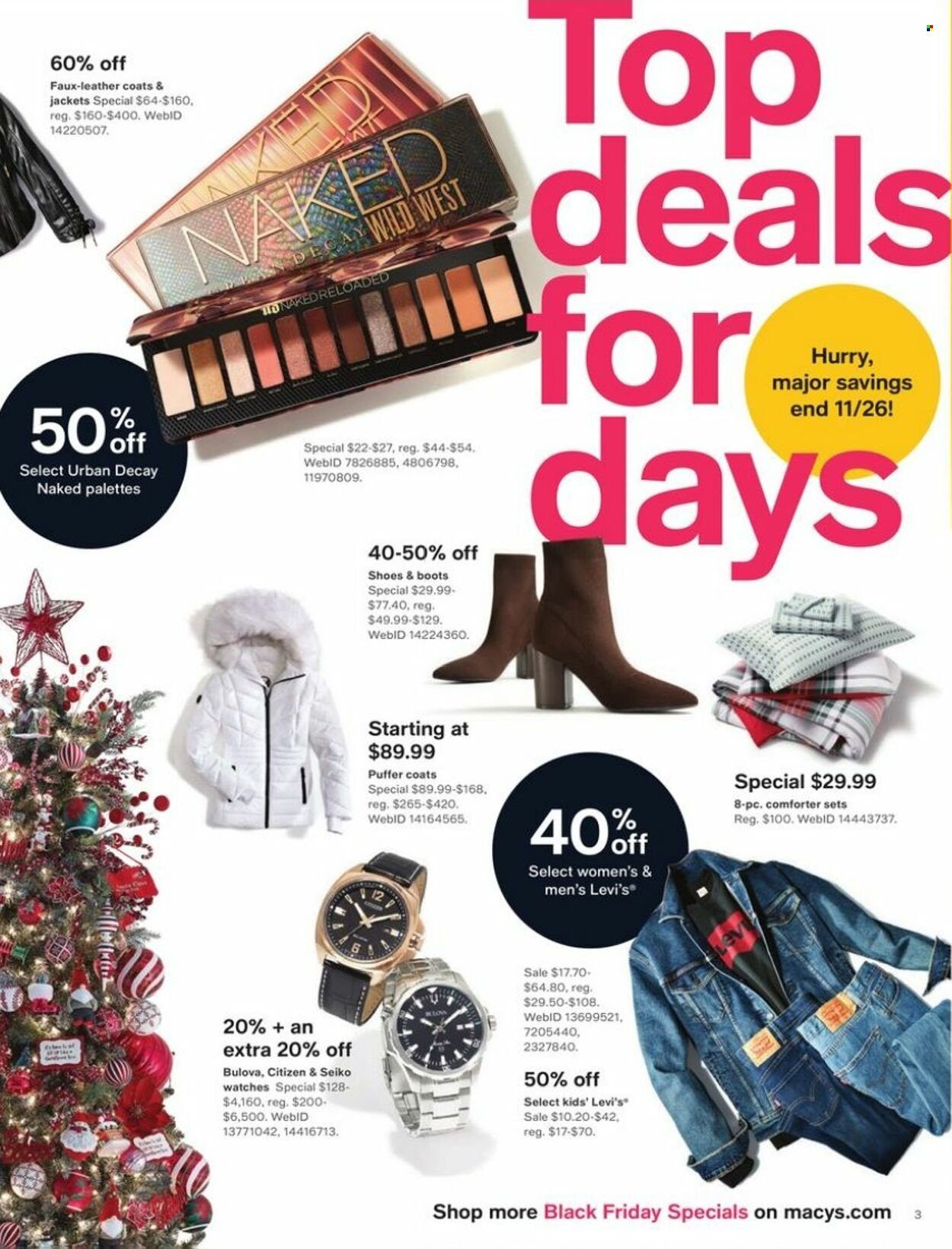 Macy's Weekly Ad Flyer Specials November 20 to November 26, 2022