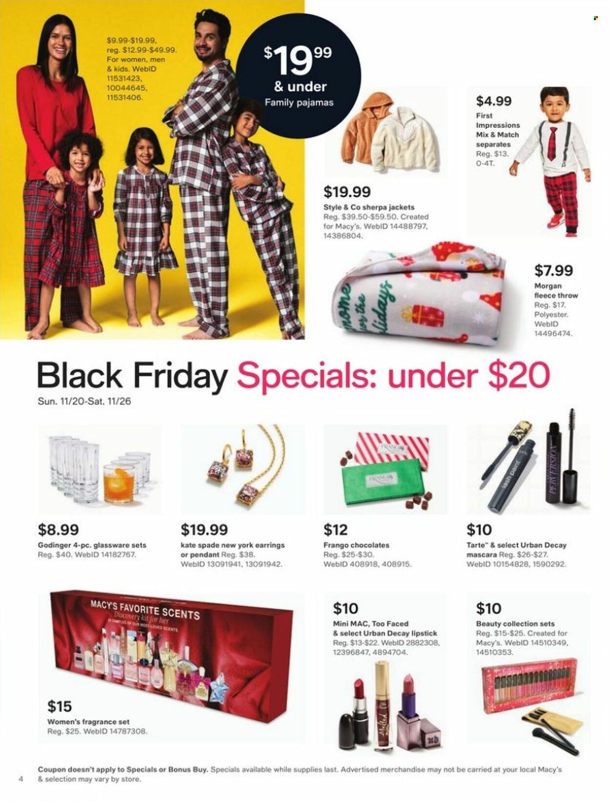Macy's Weekly Ad Flyer Specials November 20 to November 26, 2022