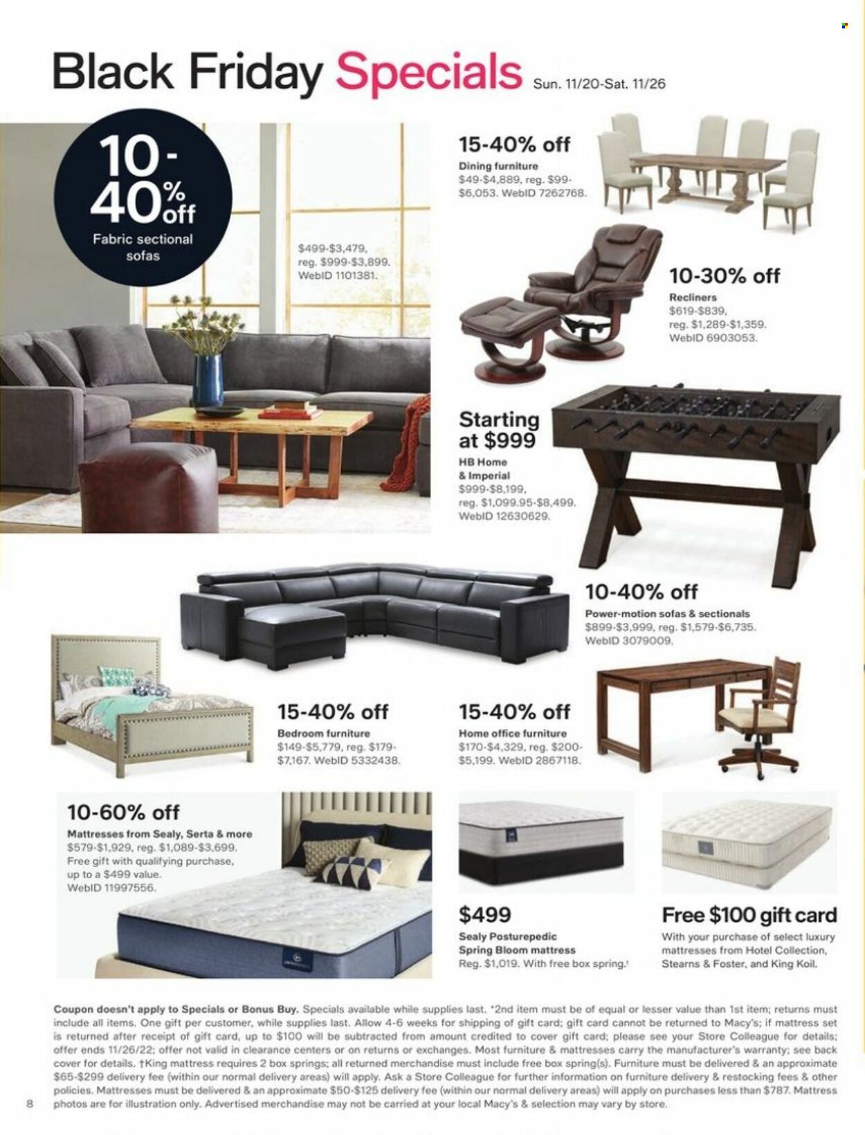 Macy's Weekly Ad Flyer Specials November 20 to November 26, 2022
