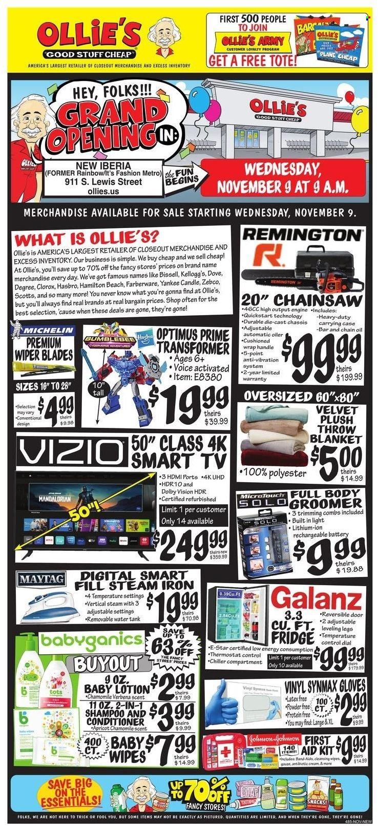 Ollie's Bargain Outlet (LA) Weekly Ad Flyer Specials November 9 to November 16, 2022