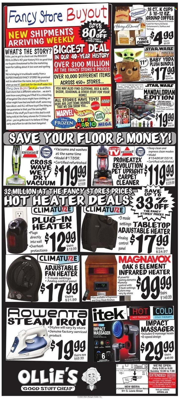 Ollie's Bargain Outlet (LA) Weekly Ad Flyer Specials November 9 to November 16, 2022