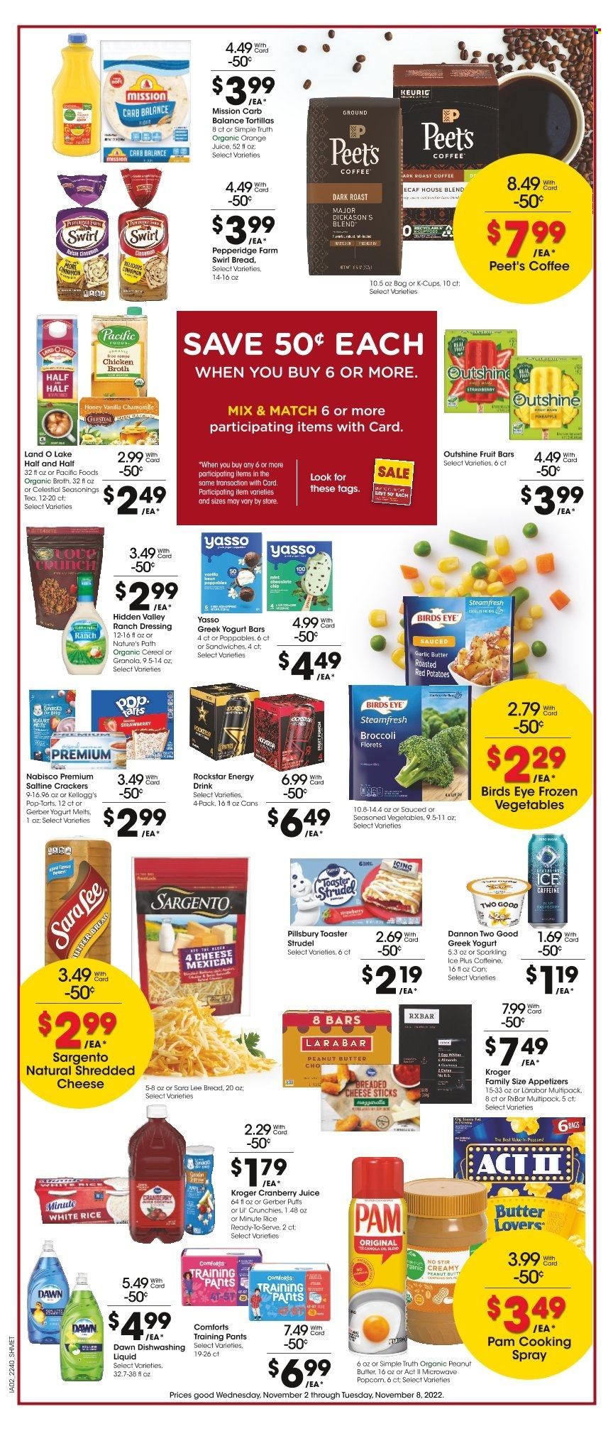 Kroger (GA, IL, LA, MI, OK, SC, TN, TX, VA) Weekly Ad Flyer Specials November 2 to November 8, 2022