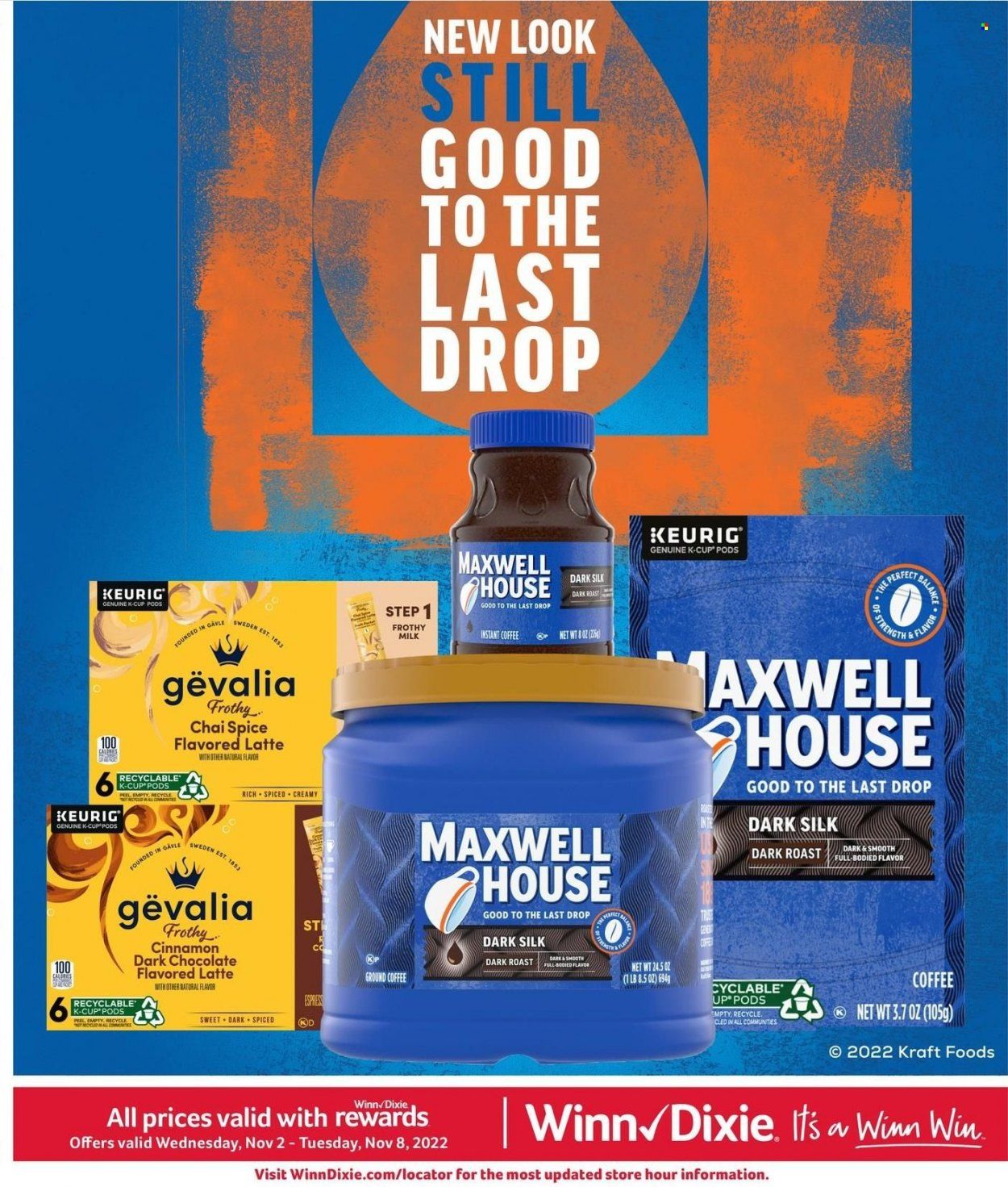 Winn Dixie (AL, FL, GA, LA) Weekly Ad Flyer Specials November 2 to November 8, 2022