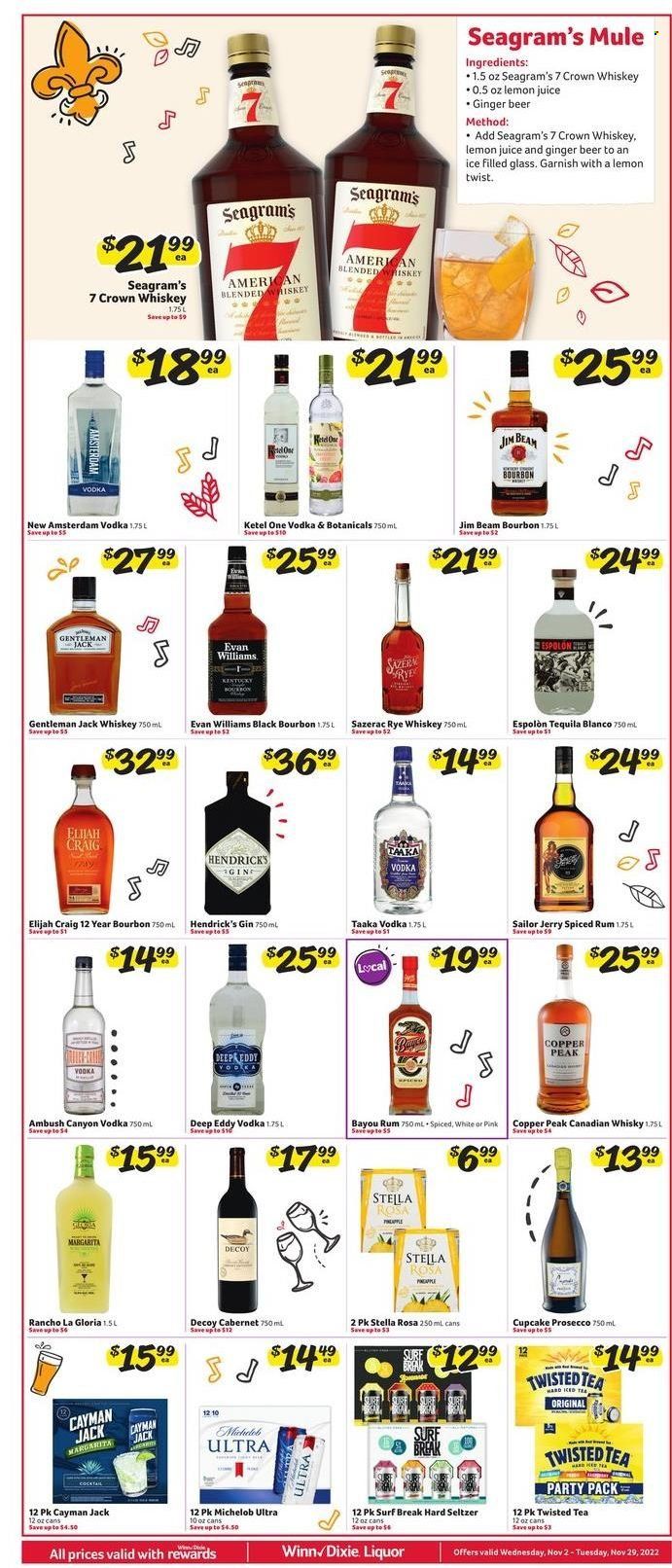 Winn Dixie (AL, FL, GA, LA) Weekly Ad Flyer Specials November 2 to November 8, 2022