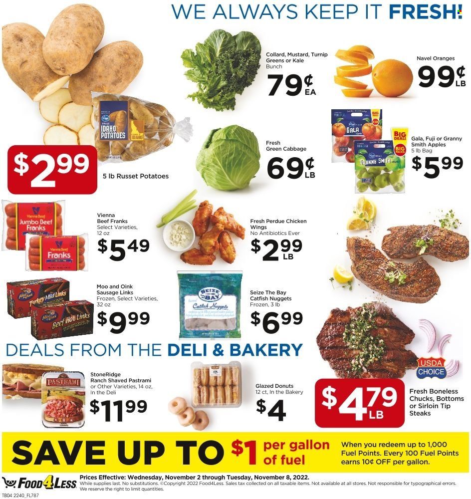 Food 4 Less (IN) Weekly Ad Flyer Specials November 2 to November 8, 2022