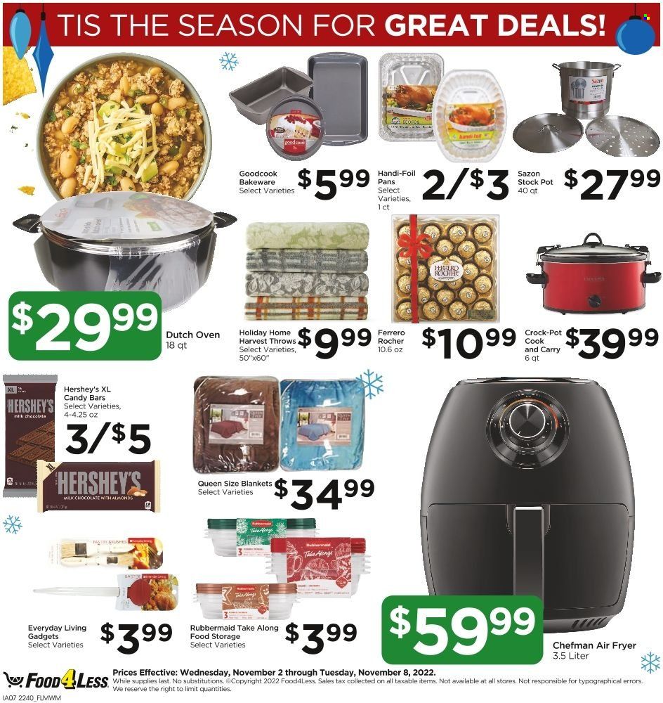 Food 4 Less (IN) Weekly Ad Flyer Specials November 2 to November 8, 2022