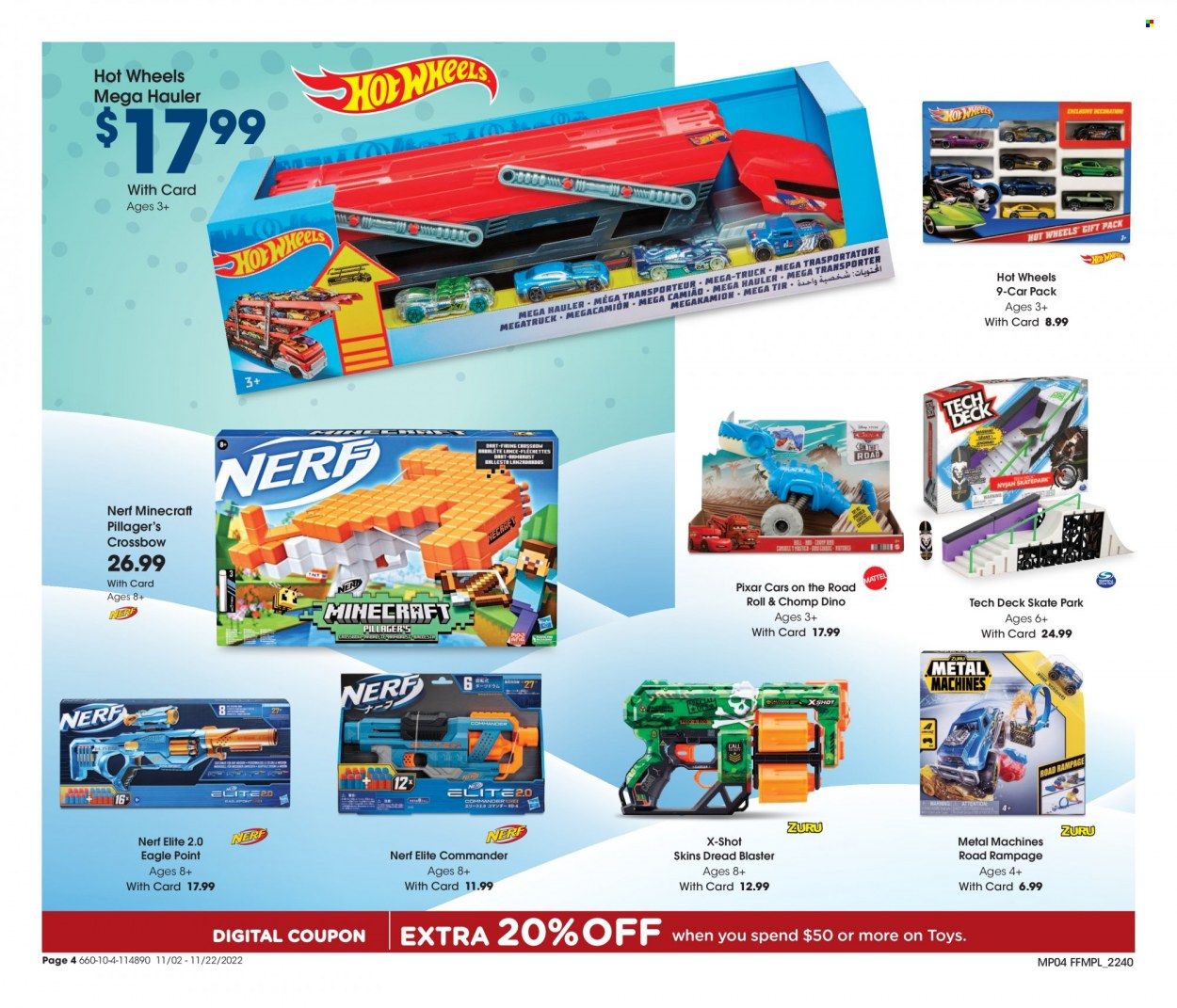 Fry’s (AZ) Weekly Ad Flyer Specials November 2 to November 22, 2022