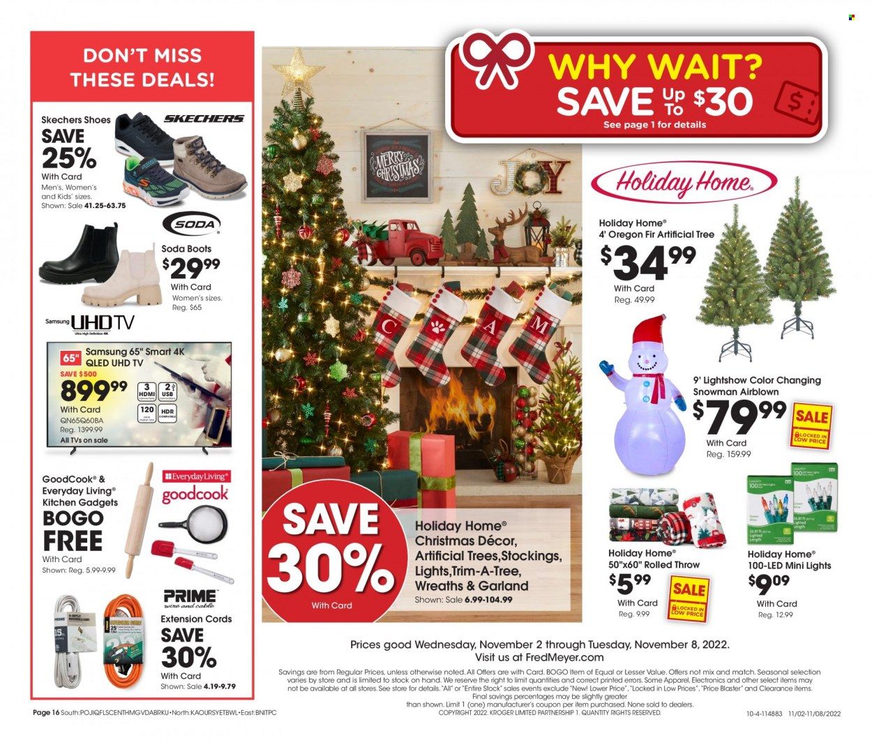 Fred Meyer Weekly Ad Flyer Specials November 2 to November 8, 2022