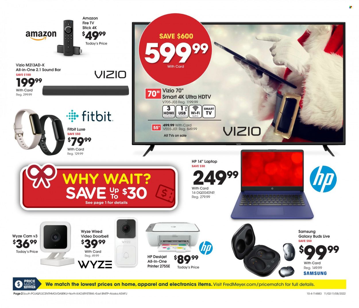 Fred Meyer Weekly Ad Flyer Specials November 2 to November 8, 2022