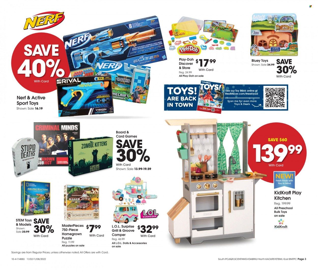 Fred Meyer Weekly Ad Flyer Specials November 2 to November 8, 2022