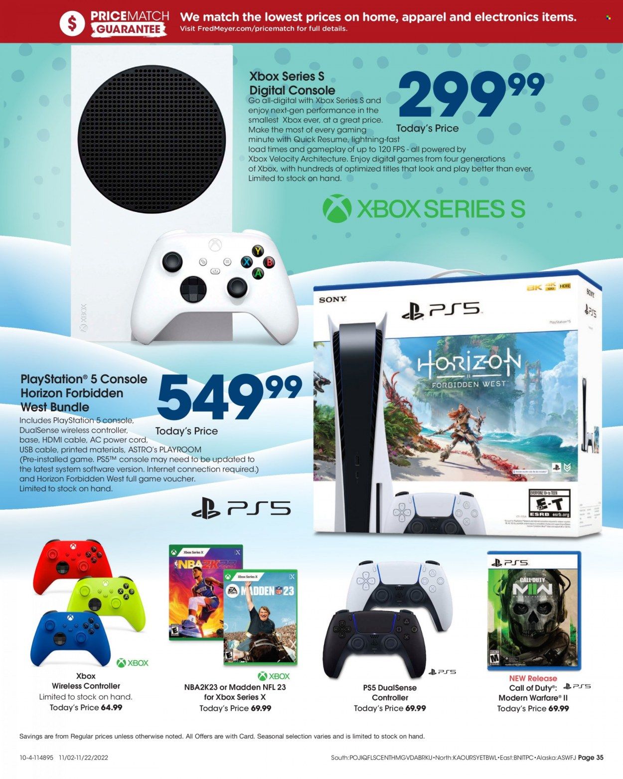 Fred Meyer Weekly Ad Flyer Specials November 2 to November 22, 2022