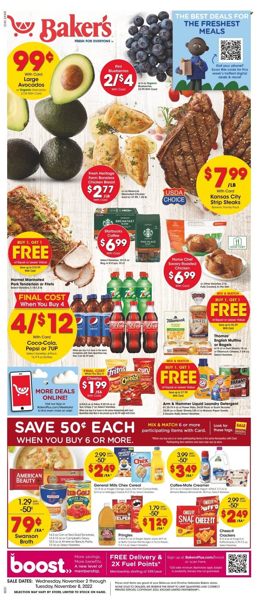 Baker's (NE) Weekly Ad Flyer Specials November 2 to November 8, 2022