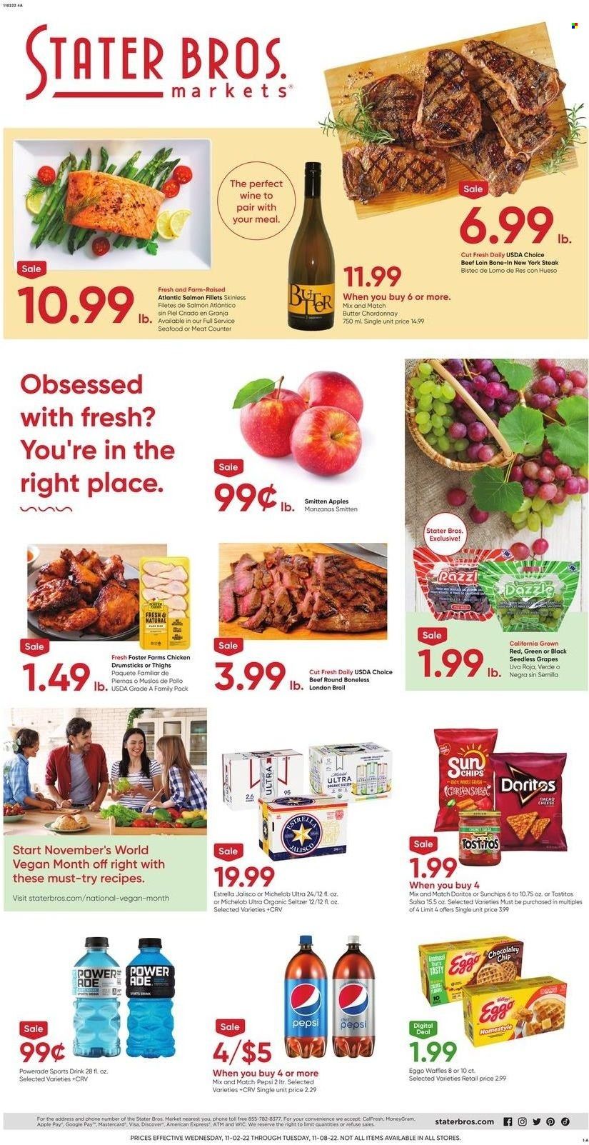 Stater Bros. (CA) Weekly Ad Flyer Specials November 2 to November 8, 2022