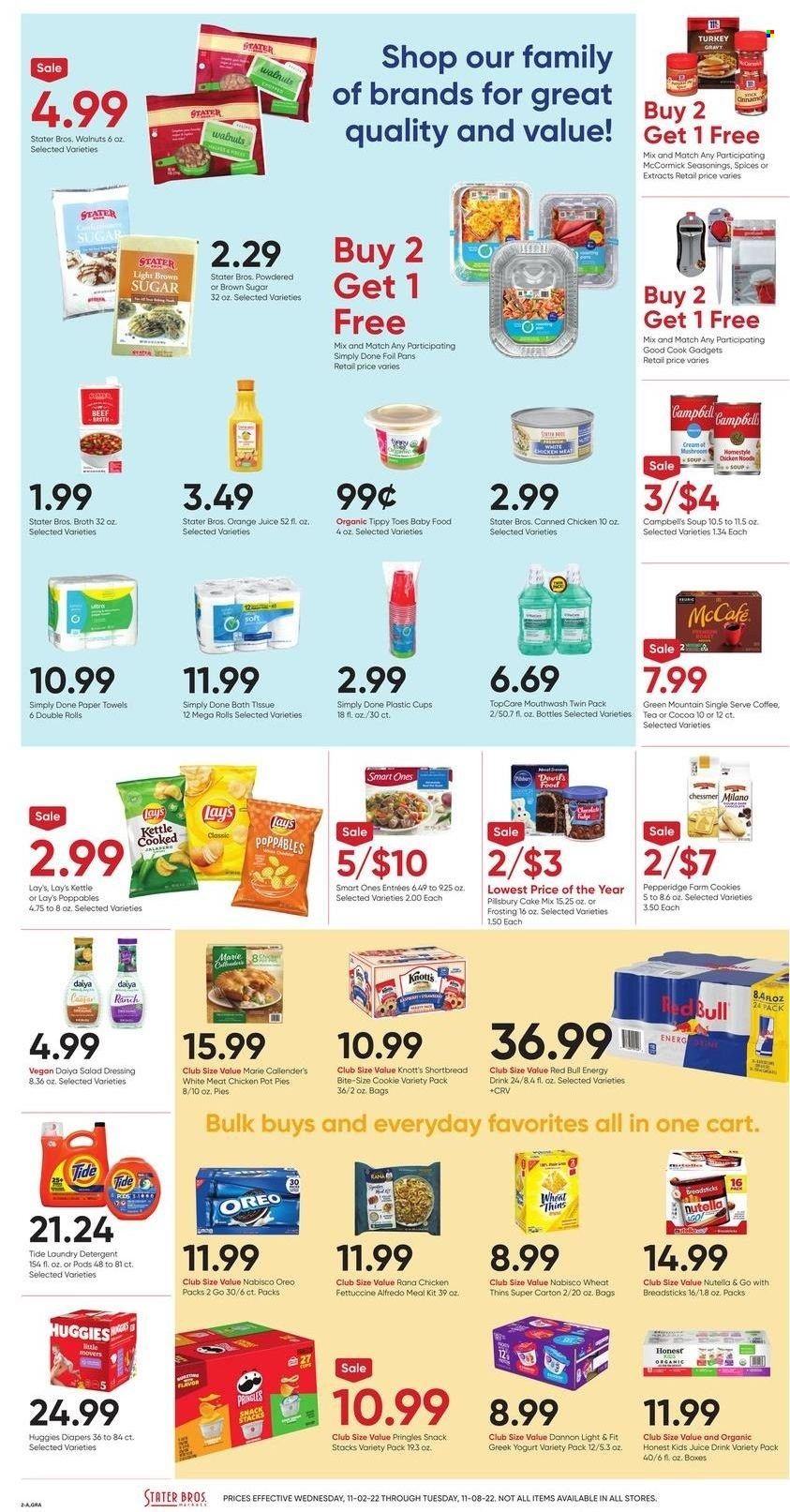 Stater Bros. (CA) Weekly Ad Flyer Specials November 2 to November 8, 2022