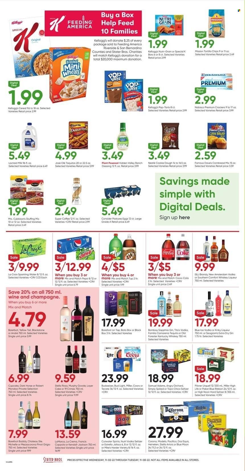 Stater Bros. (CA) Weekly Ad Flyer Specials November 2 to November 8, 2022