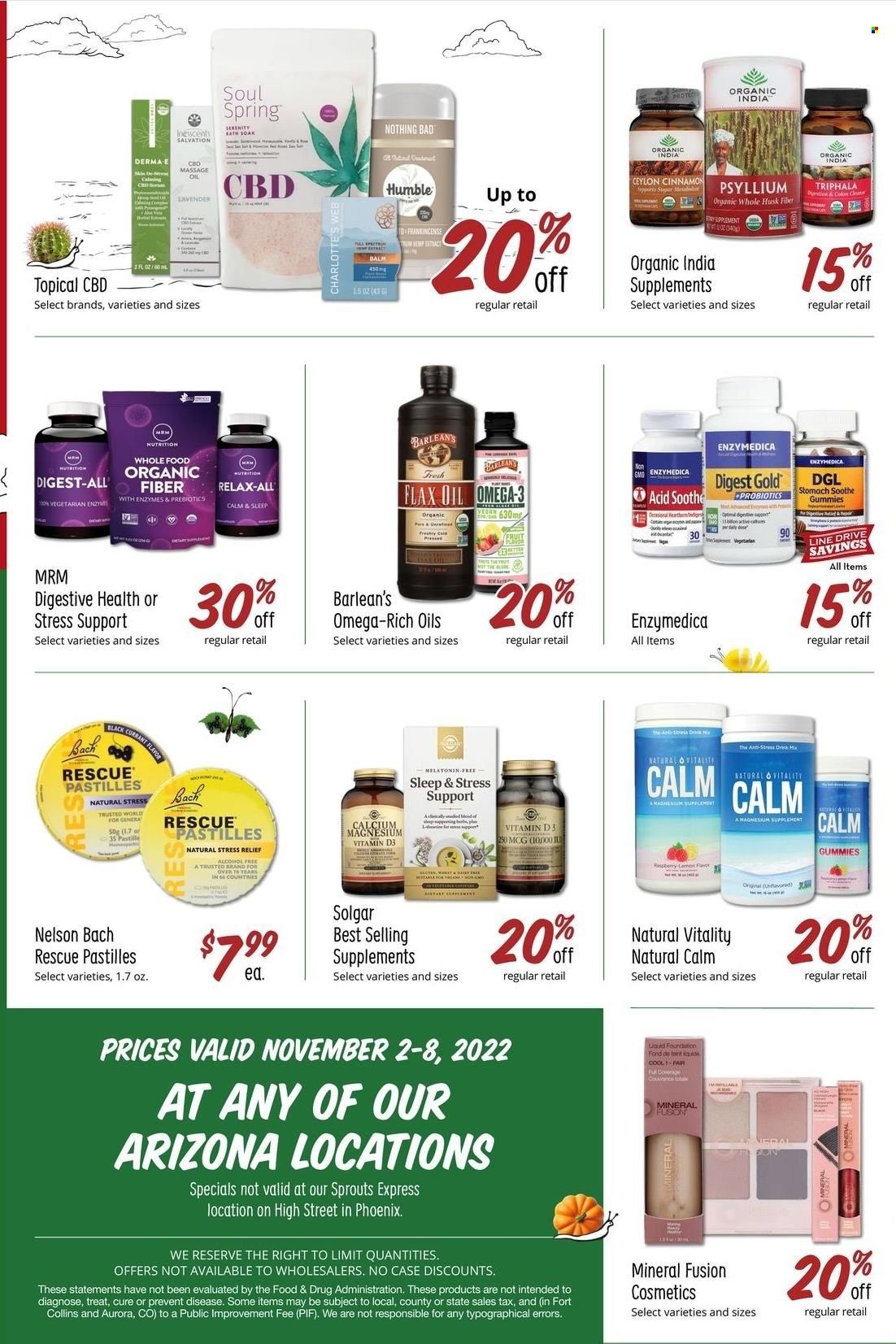 Sprouts Weekly Ad Flyer Specials November 2 to November 8, 2022
