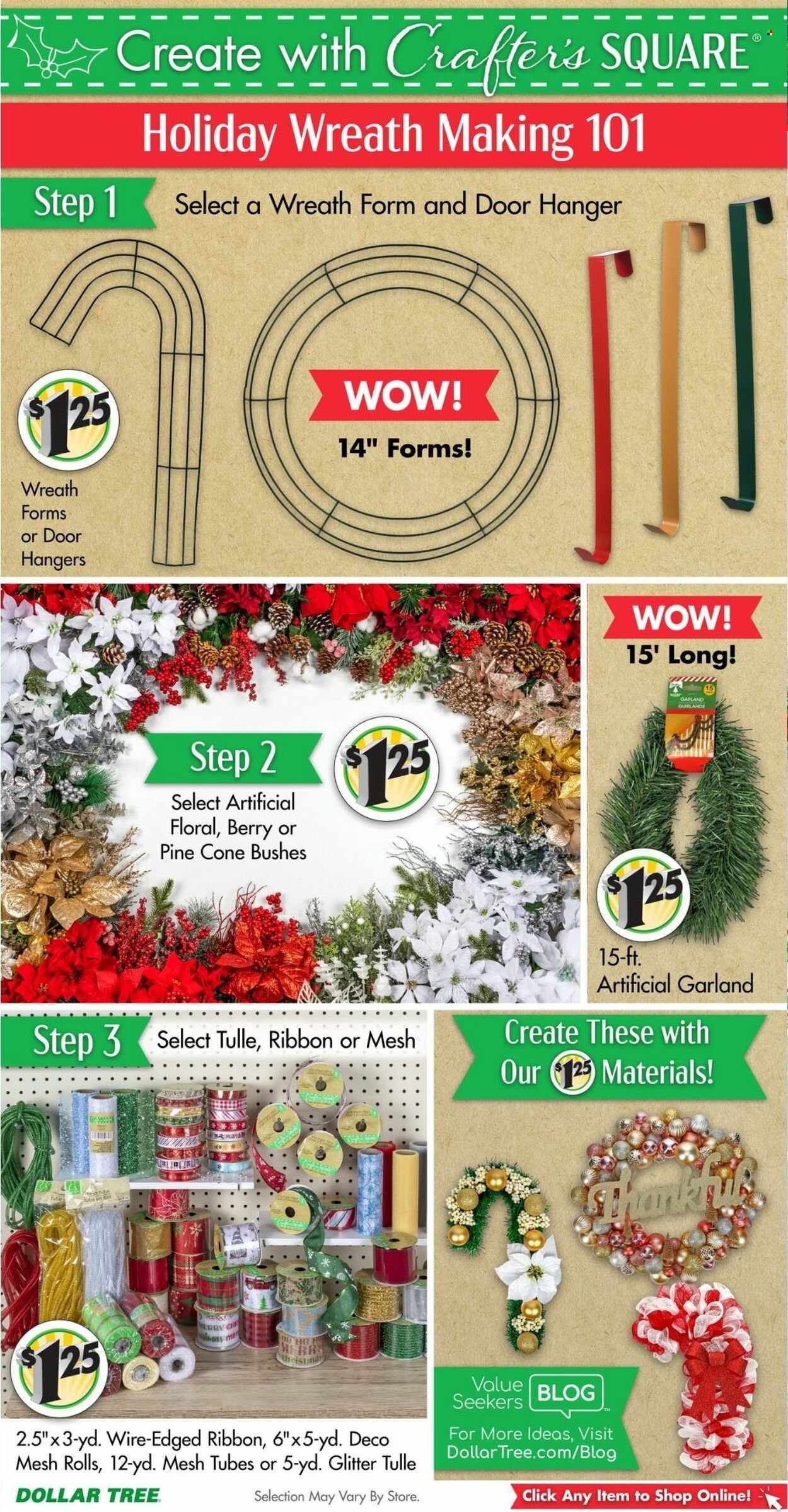 Dollar Tree Weekly Ad Flyer Specials November 1 to November 12, 2022