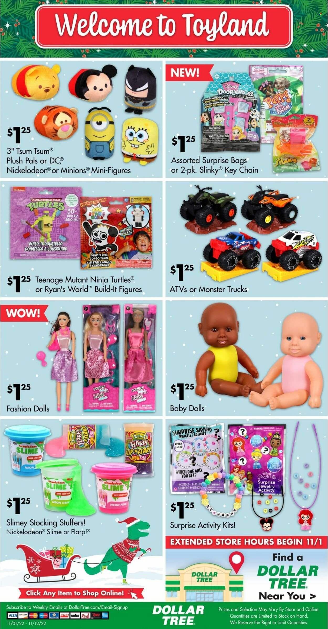 Dollar Tree Weekly Ad Flyer Specials November 1 to November 12, 2022