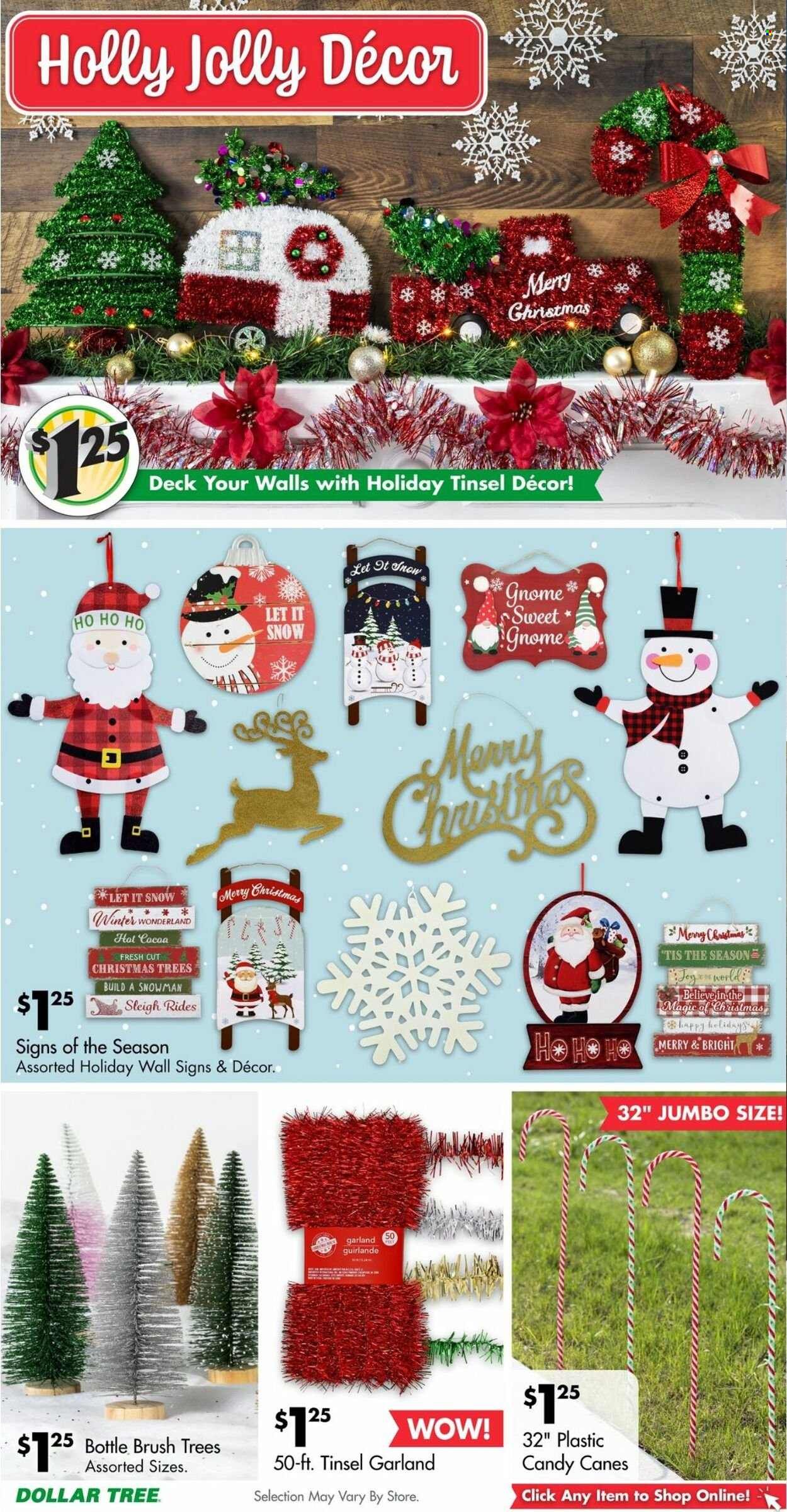 Dollar Tree Weekly Ad Flyer Specials November 1 to November 12, 2022