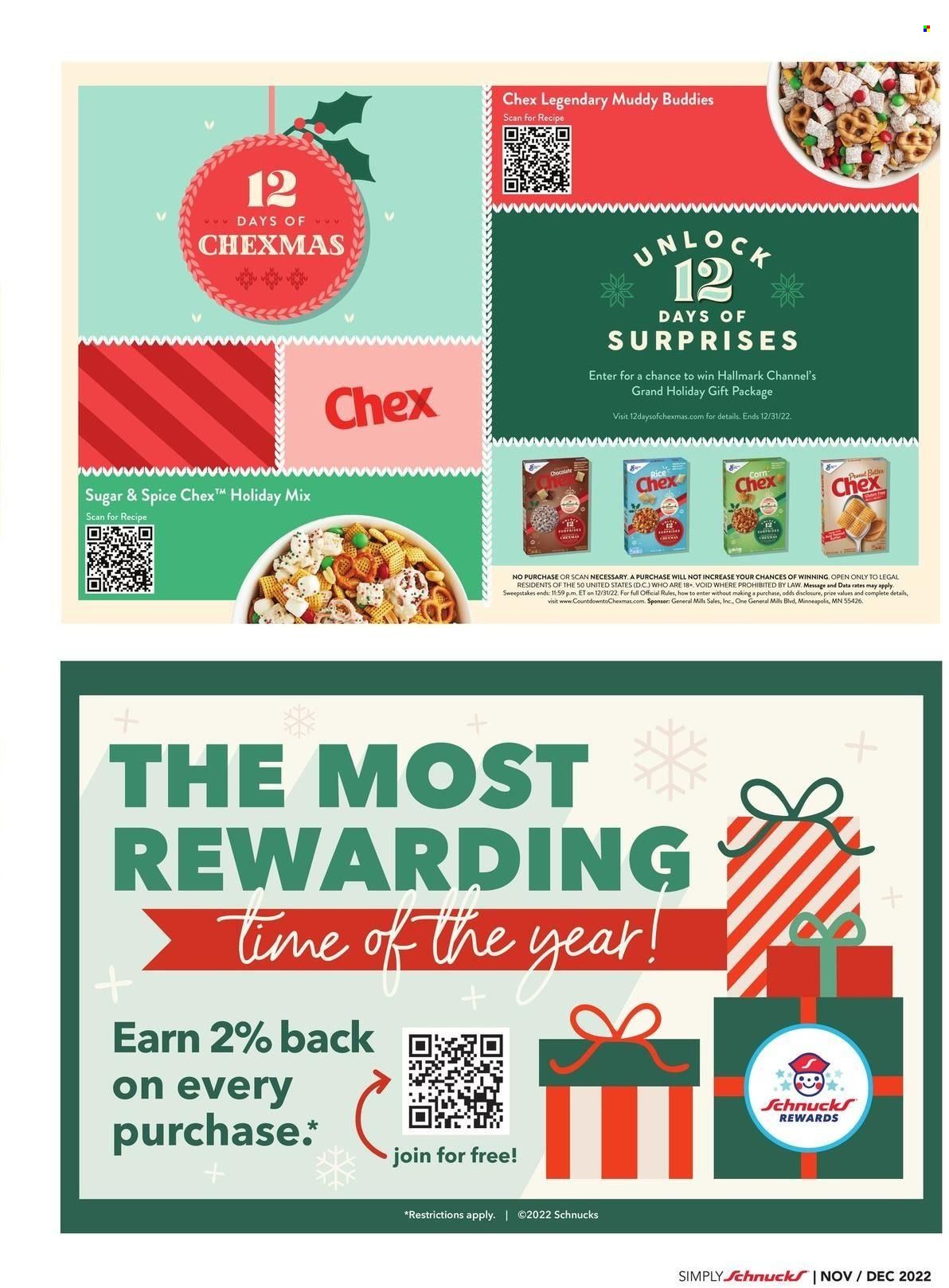 Schnucks (IA, IL, IN, MO) Weekly Ad Flyer Specials November 1 to December 31, 2022