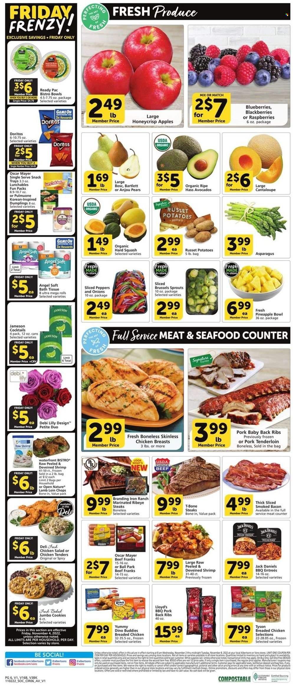 Albertsons (CA) Weekly Ad Flyer Specials November 2 to November 8, 2022