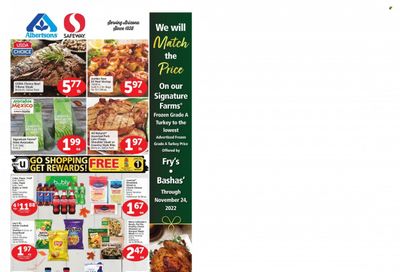 Albertsons (AZ) Weekly Ad Flyer Specials November 2 to November 8, 2022