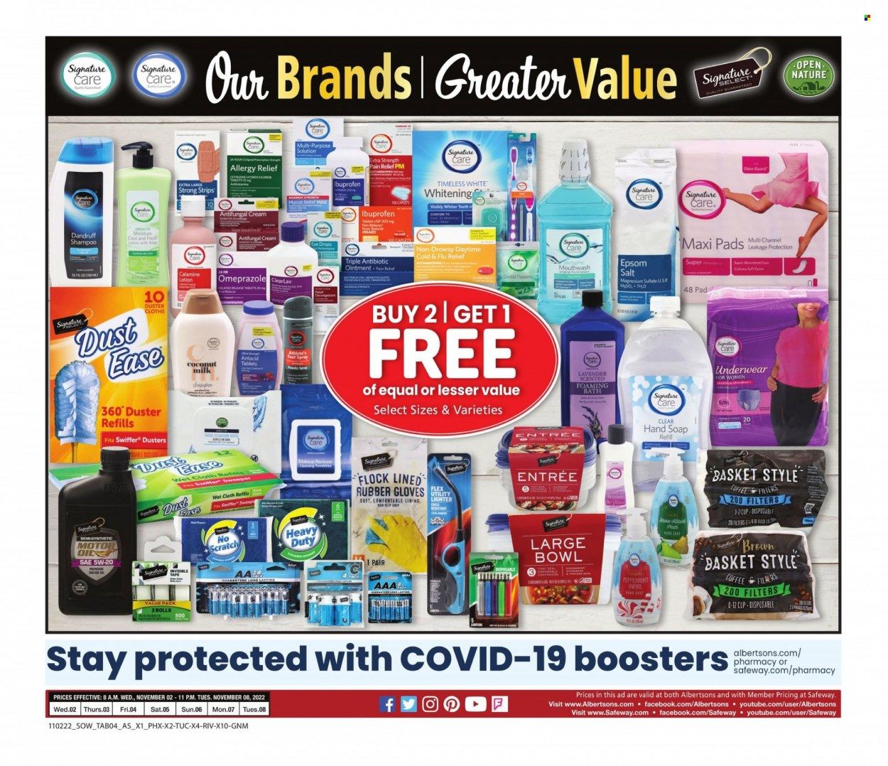 Albertsons (AZ) Weekly Ad Flyer Specials November 2 to November 8, 2022