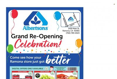 Albertsons (CA) Weekly Ad Flyer Specials November 2 to November 8, 2022