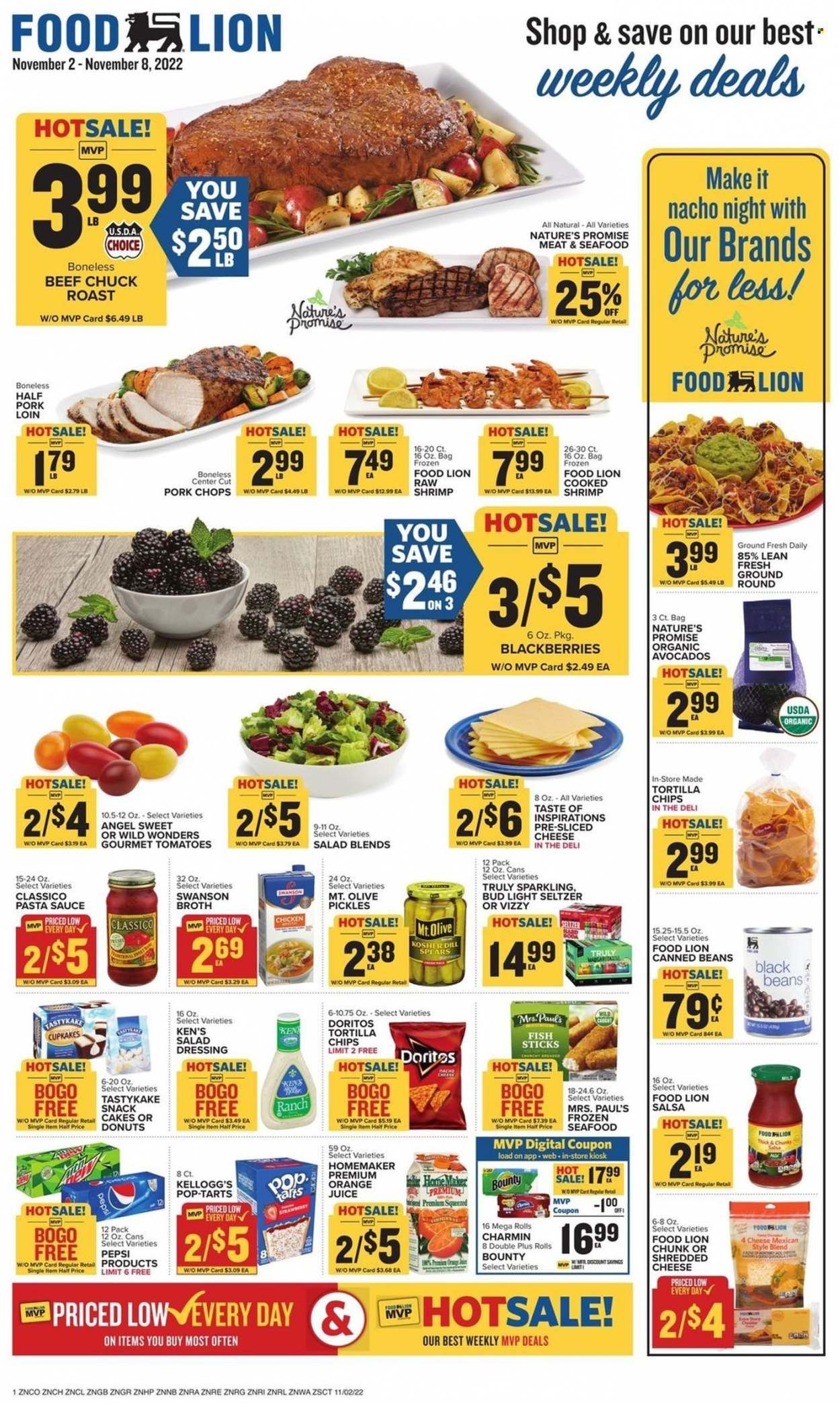 Food Lion (NC) Weekly Ad Flyer Specials November 2 to November 8, 2022