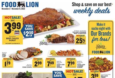 Food Lion (NC) Weekly Ad Flyer Specials November 2 to November 8, 2022