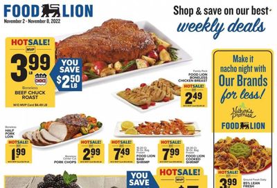 Food Lion (SC) Weekly Ad Flyer Specials November 2 to November 8, 2022