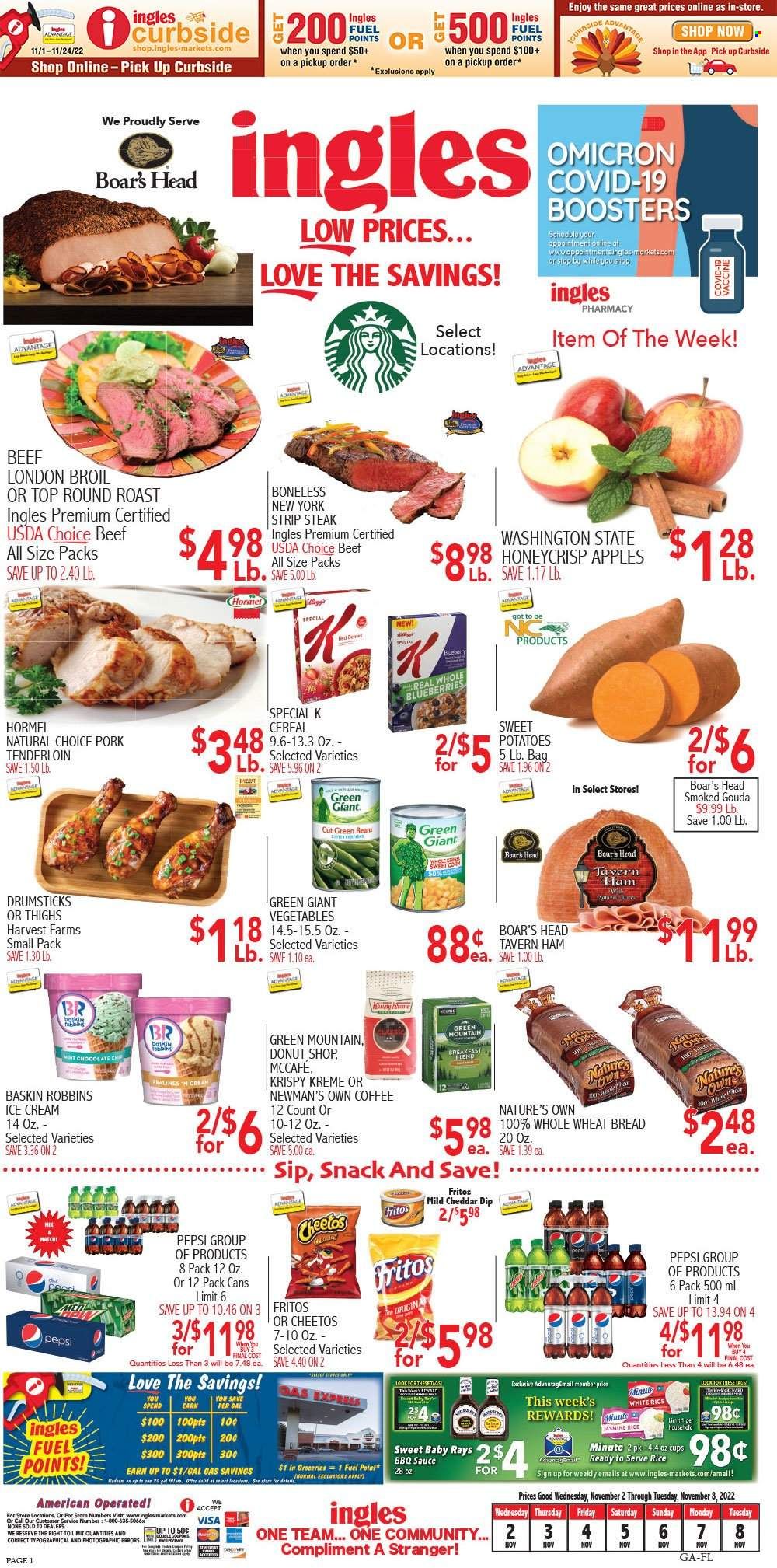 Ingles (GA, NC, SC, TN) Weekly Ad Flyer Specials November 2 to November 8, 2022