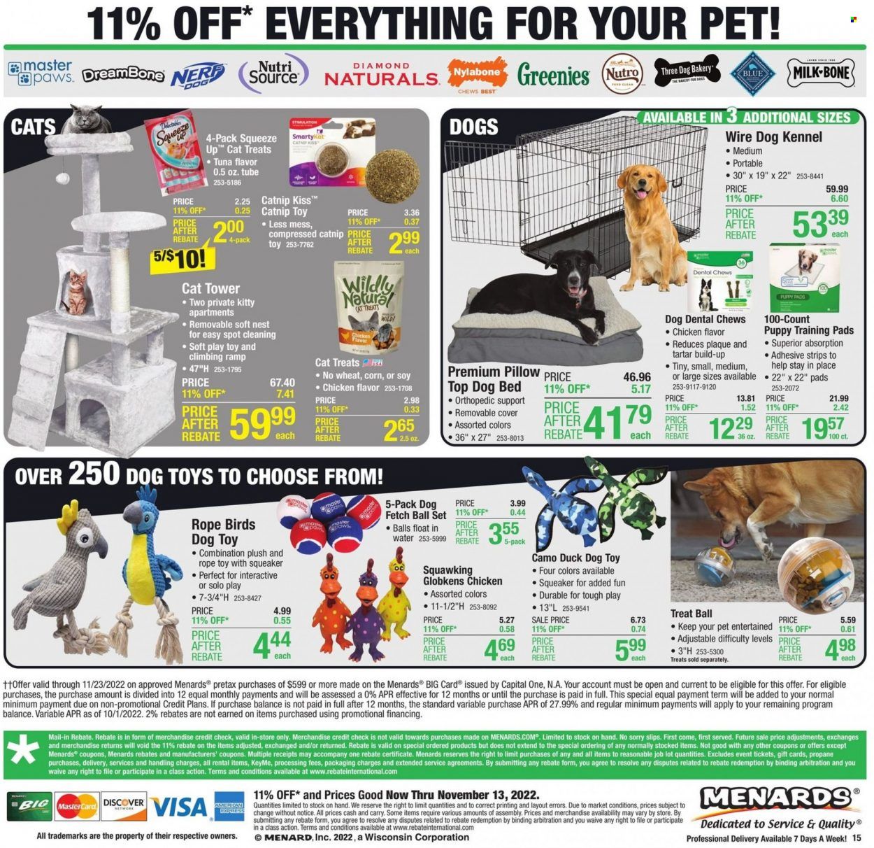 Menards Weekly Ad Flyer Specials November 3 to November 13, 2022
