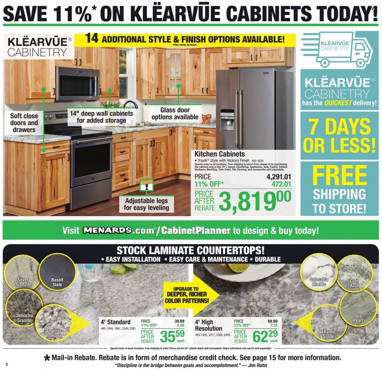 Menards Weekly Ad Flyer Specials November 3 to November 13, 2022