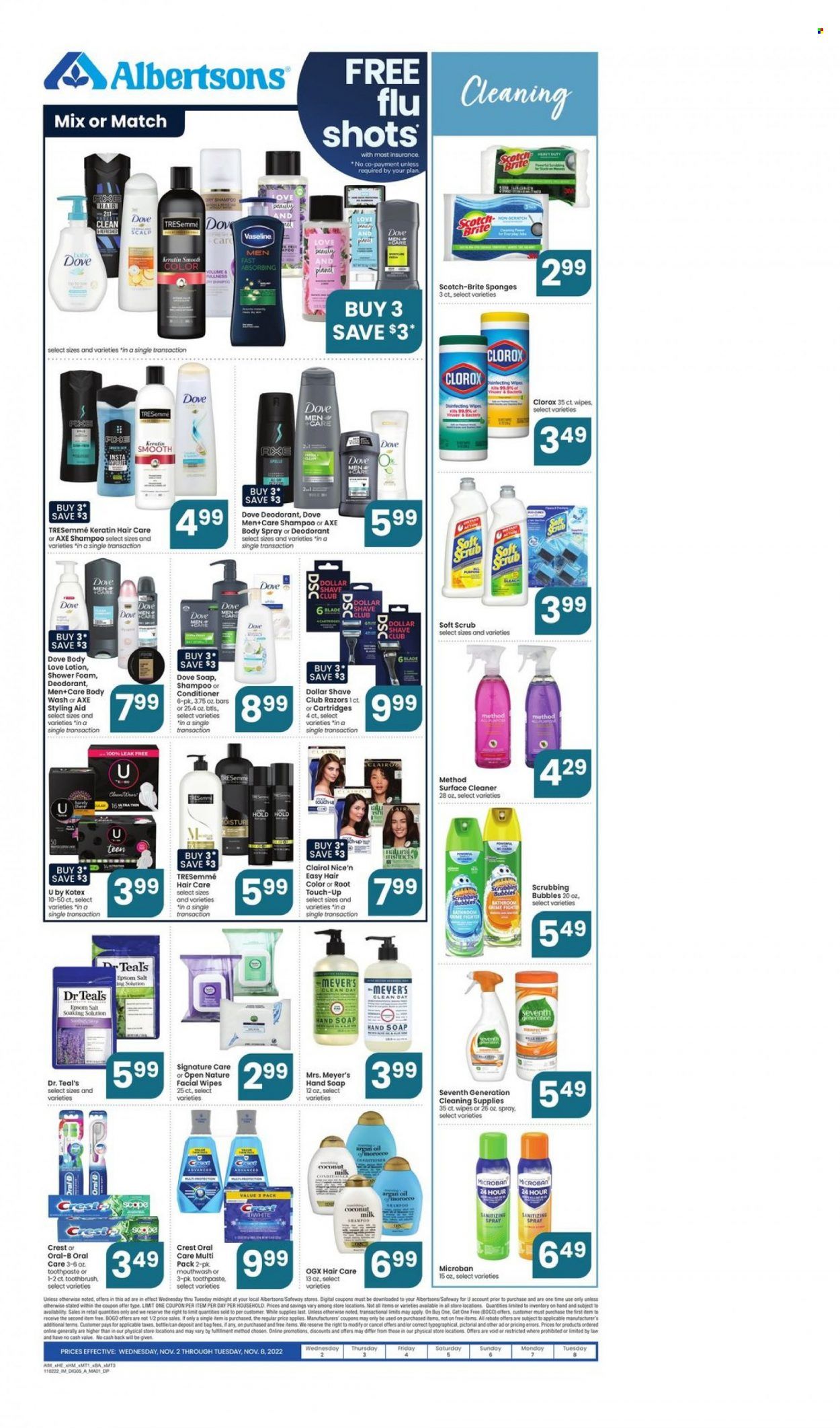 Albertsons (ID) Weekly Ad Flyer Specials November 2 to November 8, 2022