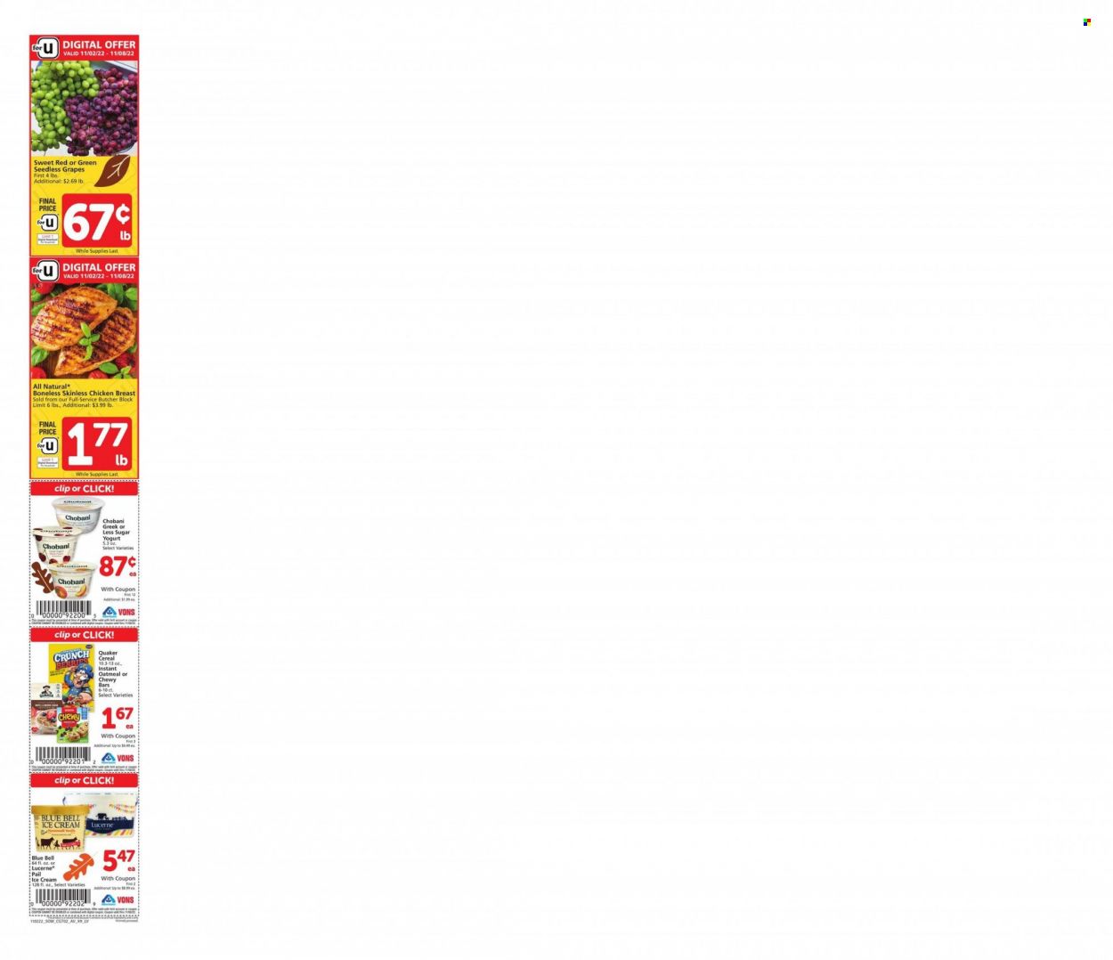 Albertsons (NV) Weekly Ad Flyer Specials November 2 to November 8, 2022